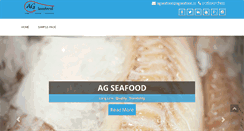 Desktop Screenshot of agseafood.is